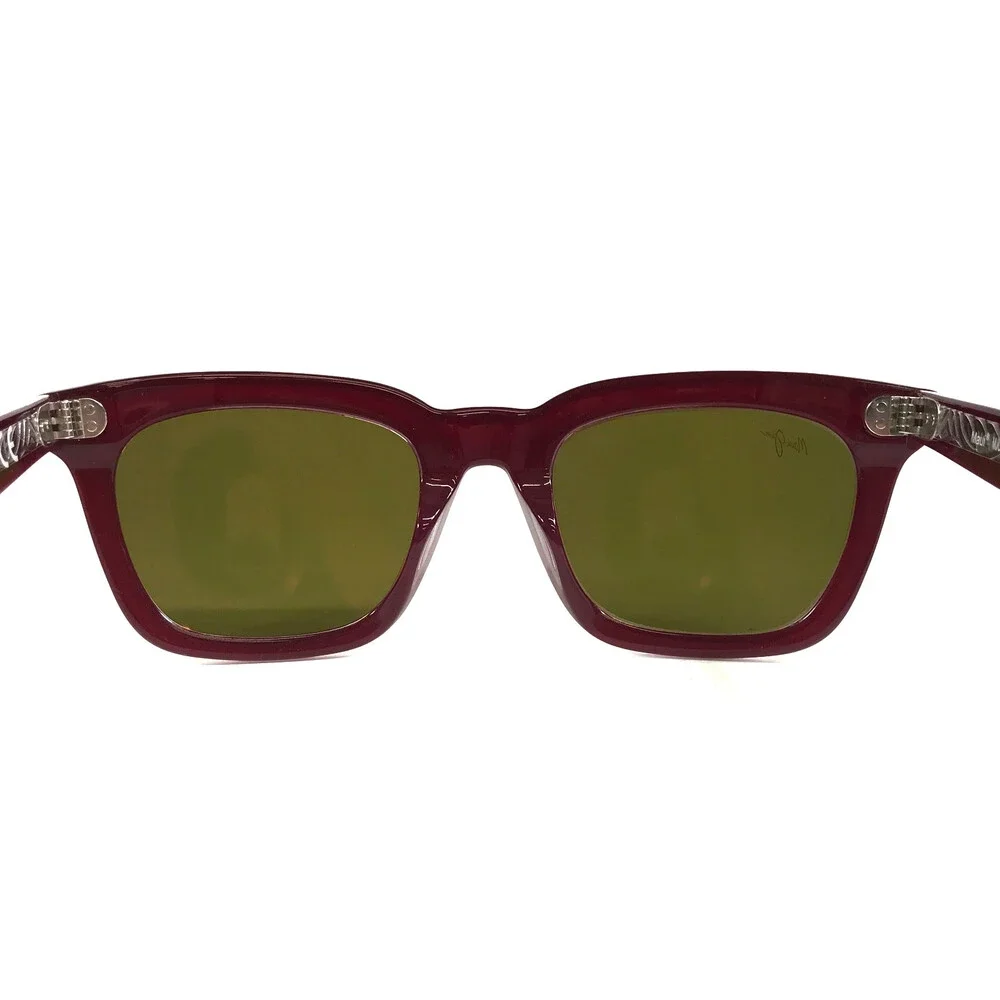 Maui Jim Sunglasses MJO2216-07F Shiny Magenta Red Frames w/ Maui Orange Lenses